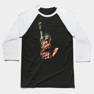 statue of liberty Baseball T-Shirt